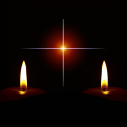 Sveča, križ (photo: Pixabay)