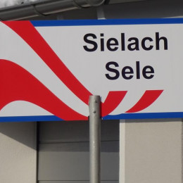 Dvojezični napis Sele Sielach (photo: NSKS)