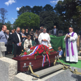 Pogreb Cvetka Faleža v Canberri (photo: Stičišče avstralskih Slovencev)