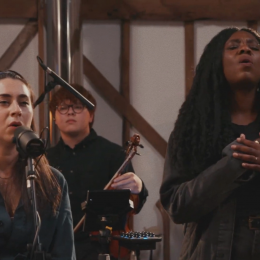Lucy Grimble (feat. Bianca Rose) - live at Burgess Barn (photo: Youtube)