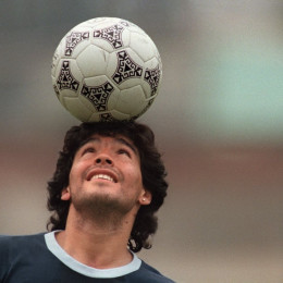 Diego Armando Maradona, mojster nogometne igre, 1960-2020 (photo: https://twitter.com/MaradonaPICS)