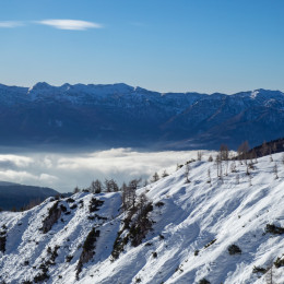 Zimska gorska pokrajina (photo: ARO)