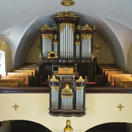 Orgle v župnijski cerkvi v Šentvidu pri Stični (photo: Župnija Šentvid pri Stični)