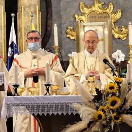 Nadškof Kramberger obeležil kar tri prelomne jubileje (photo: Vatican News)