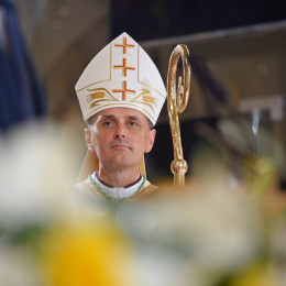 Novomeški škof dr. Andrej Saje (photo: Rok Mihevc)