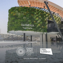 Slovenski paviljon na svetovni razstavi EXPO v Dubaju (photo: spirit.si)