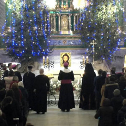 Molitev v stolnici v Kijevu za mir (photo: Skupnost sv. Egidija)