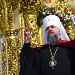 Epifanij, metropolit Kijeva in vse Ukrajine (photo: UPC - Ukrajinska pravoslavna cerkev)