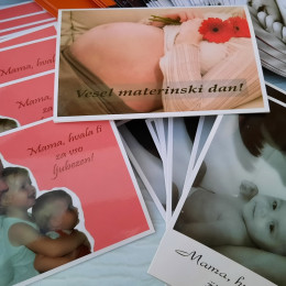 Voščilnice za materinski dan (photo: Marjana Debevec)