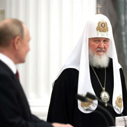 Ruski patriarh Kiril (photo: Kremlin/dpa/STA)