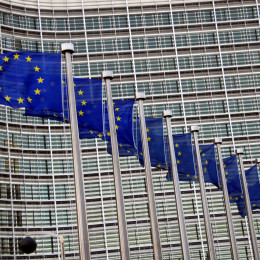 Zastava EU (photo: Christian Lambiotte/ European Communities, 2007)