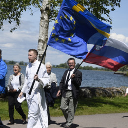 V Vadsteni so praznovali 60 let slovenske misije na Švedskem (photo: Lars-Olof Nilsson)