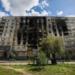 Vojna v Ukrajini: Ruske sile z ognjem ne prizanašajo civilistom (photo: Telegram)