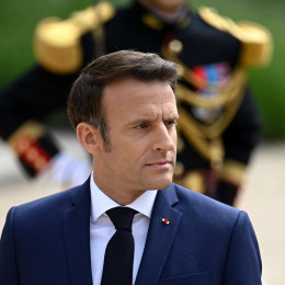 Francoski predsednik Emmanuel Macron (photo: Xinhua/STA)