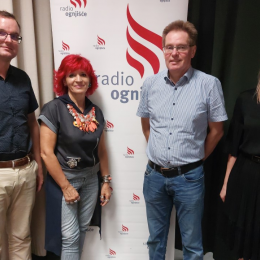 Peter Rozman, Marijana Kolenko, Roman Brunšek in Marta Jerebič (photo: Radio Ognjišče)