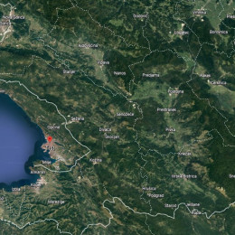 Trst, Gorica in pogled na del Primorske (photo: Google Earth)