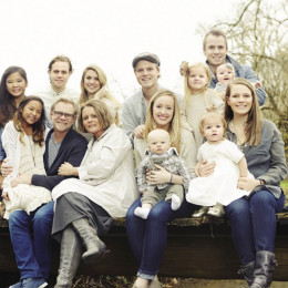 Steven Curtis Chapman s svojo številčno družino (photo: FB Steven Curtis Chapman)