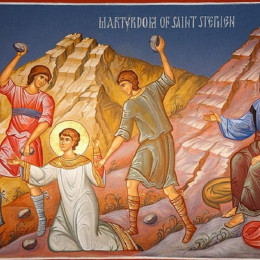 Kamenjanje sv. Štefana (photo: Twitter / James Martin)