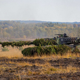 Nemški bojni tank leopard 2. (photo: dpa/STA)