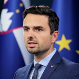 Predsednik Nove Slovenije Matej Tonin (photo: Daniel Novakovič / STA)