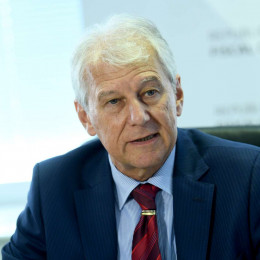 Predsednik Fiskalnega sveta Davorin Kračun (photo: Tamino Petelinšek/STA)
