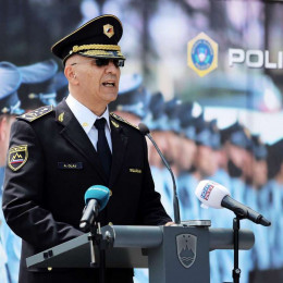 Nekdanji generalni direktor policije Anton Olaj (photo: STA)
