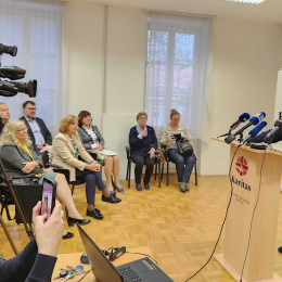 Novinarska konferenca Nadškofijske karitas Maribor (photo: karitasmb.si)