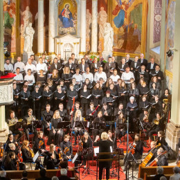 Mešani zbor in simfonični orkester (photo: Matjaž Maležič)