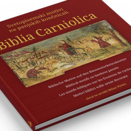 Enciklopedična knjiga o poslikavah panjskih končnic s svetopisemskimi motivi. (photo: ognjisce.si)