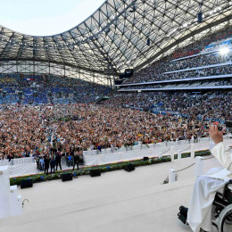 Papež v Marseillu (photo: )