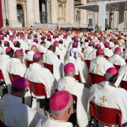 Škofje, udeleženci sinode (photo: Vatican Media)