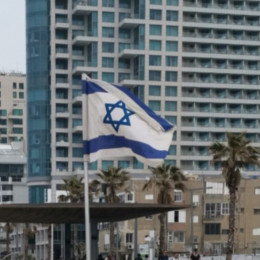 Izraelska zastava (photo: Osebni arhiv Nejc Krevs)