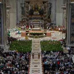 Sklepno bogoslužje škofovske sinode (photo: Vatican news)
