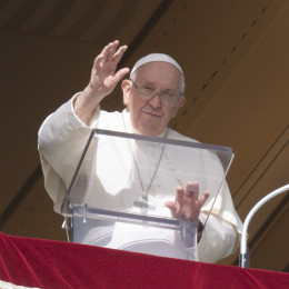 Papež pri opoldanski molitvi Angel Gospodov (photo: Vatican News)