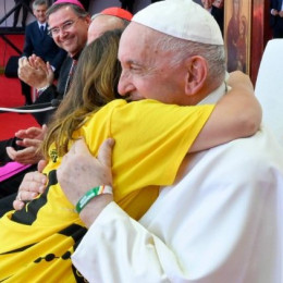 Papež med SDM v Lizboni (photo: Vatican Media)