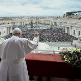Blagoslov Mestu in svetu (photo: Vatican Media)