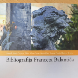Bibliografija Franceta Balantiča (photo: Rok Mihevc)