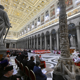 Ekumenske večernice v baziliki sv. Pavla (photo: Vatican Media)