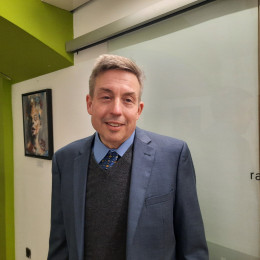 Alex Schadenberg na Radiu Ognjišče (photo: Marjana Debevec)