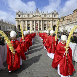 Cvetna nedelja v Vatikanu (photo: Vatican Media)