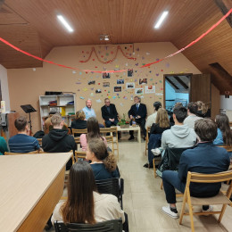 Dogodek Glas mladih (photo: Univerzitetna župnija v Mariboru)