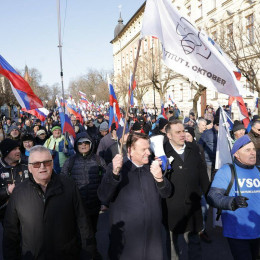 Protestni shod  (photo: FB Glas upokojencev)