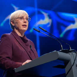 Predsednica Nataša Pirc Musar (photo: Bor Slana / STA)