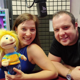 Pedenjped in Mirjam ter Klemen Bojanovič (photo: Maja Morela)