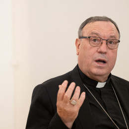 Nadškof Alojzij Cvikl (photo: Katja Kodba / STA)