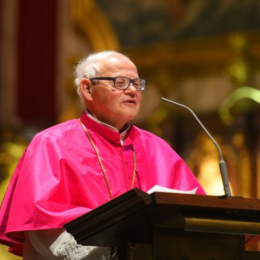 Duhovnik Janez Kebe (photo: Tatjana Splichal)