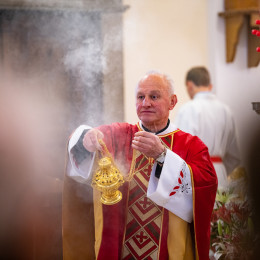 Župnik Franc Bizjak (photo: Rok Mihevc)