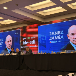 Janez janša (photo: Profil X SDS)