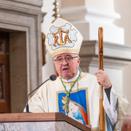 Pridiga škofa Franca Šuštarja (photo: Rok Mihevc)