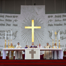 Maša v Bejrutu (photo: Vatican Media)